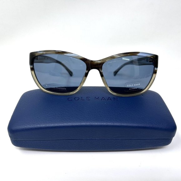 COLE HAAN Sunglasses CH 614 Teal Horn Fade Frames 58 [] 14 135 main image 4